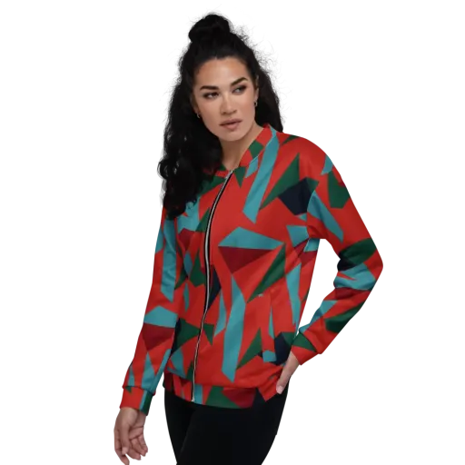 Canyon Prism on a Bomber Jacket