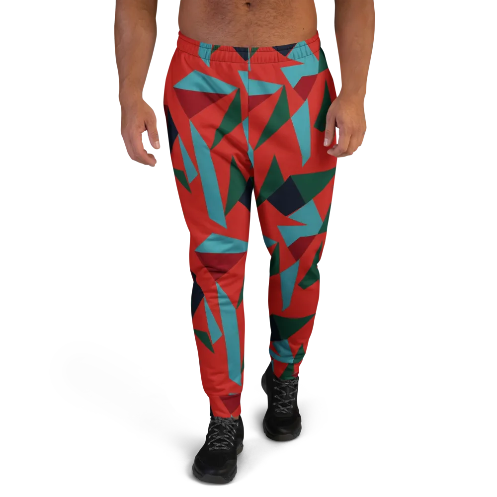 Canyon Prism on Men's Joggers — Front