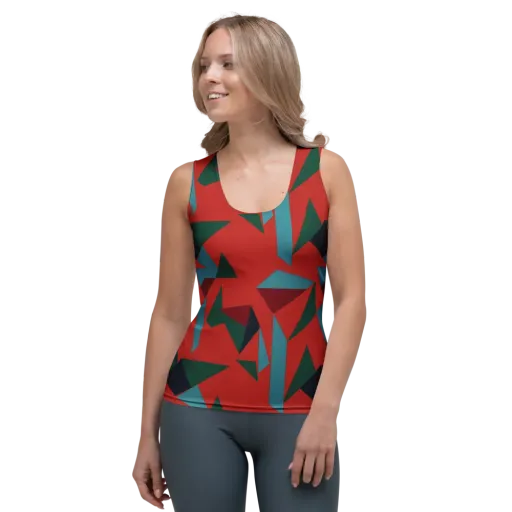 Canyon Prism on a Women's Tank Top