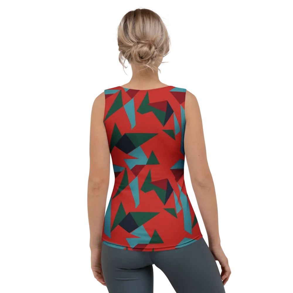 Canyon Prism on Women's Tank Top — Back
