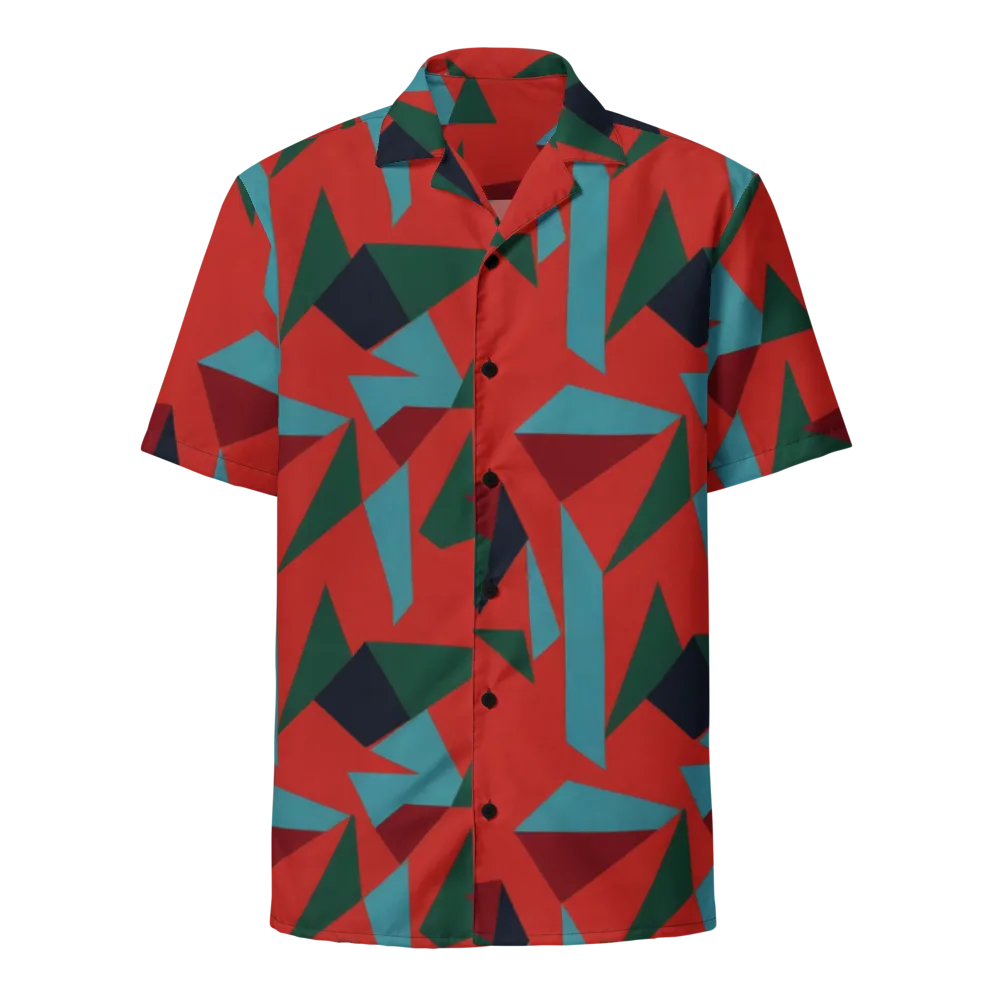 Canyon Prism on Button Shirt — Front