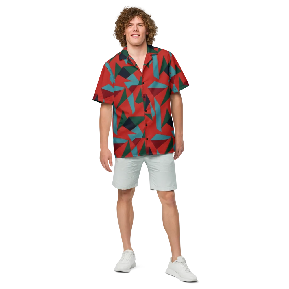 Canyon Prism on Button Shirt — Front