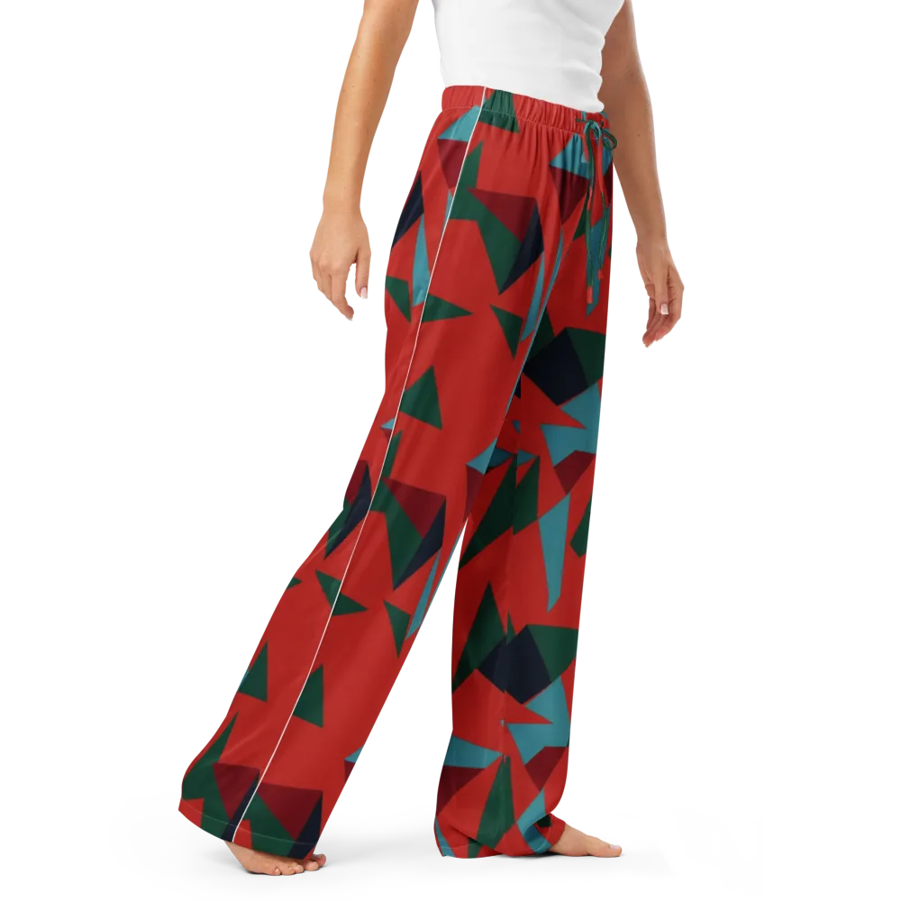 Canyon Prism on Women's Pajama Pants — Right Front