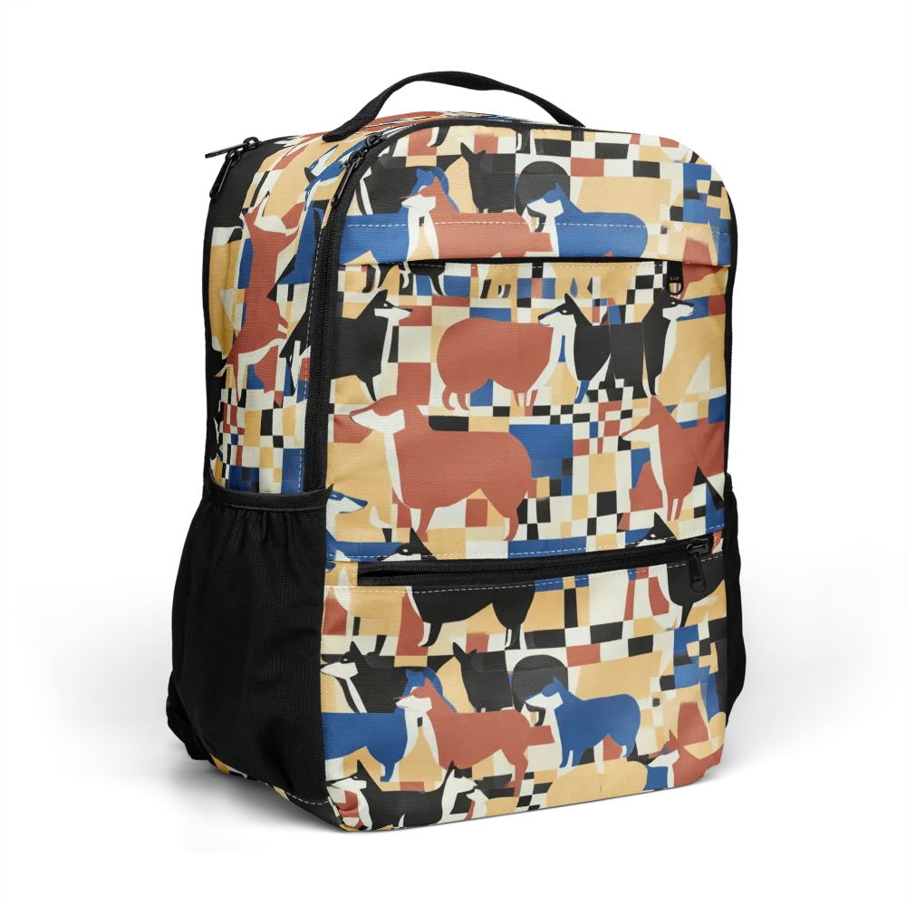 Canine Construct on Utility Backpack — Right Front