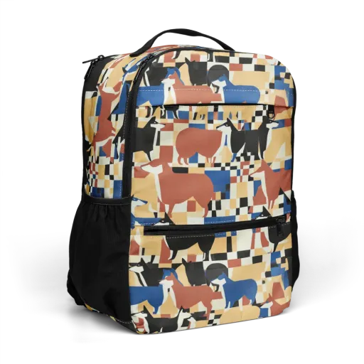 Canine Construct on a Utility Backpack