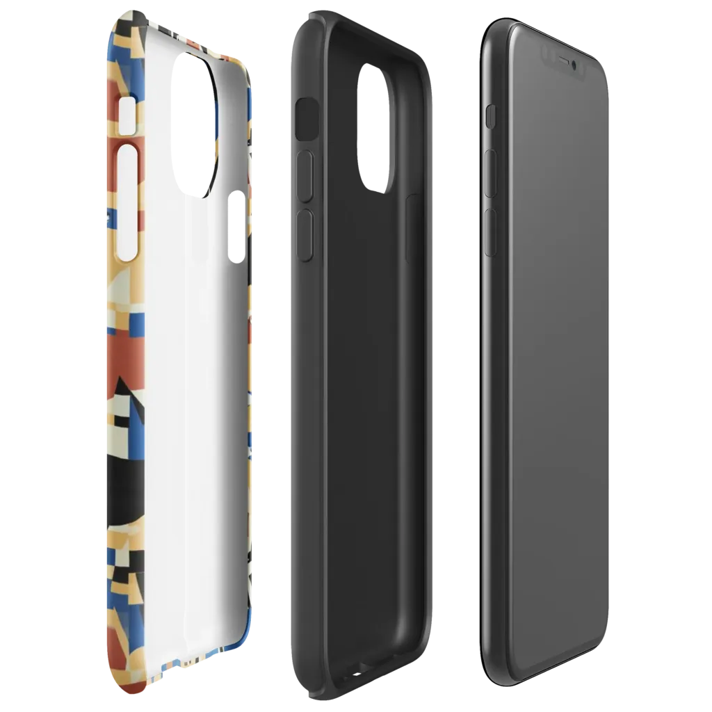Canine Construct on Tough Case for iPhone® — Right