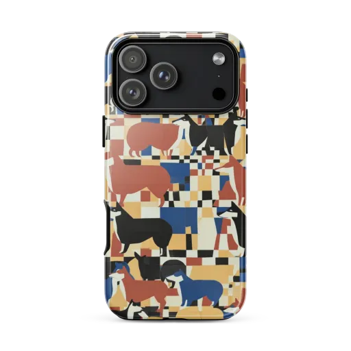 Canine Construct on a Tough Case for iPhone®