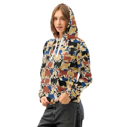 Canine Construct on a Cotton Hoodie