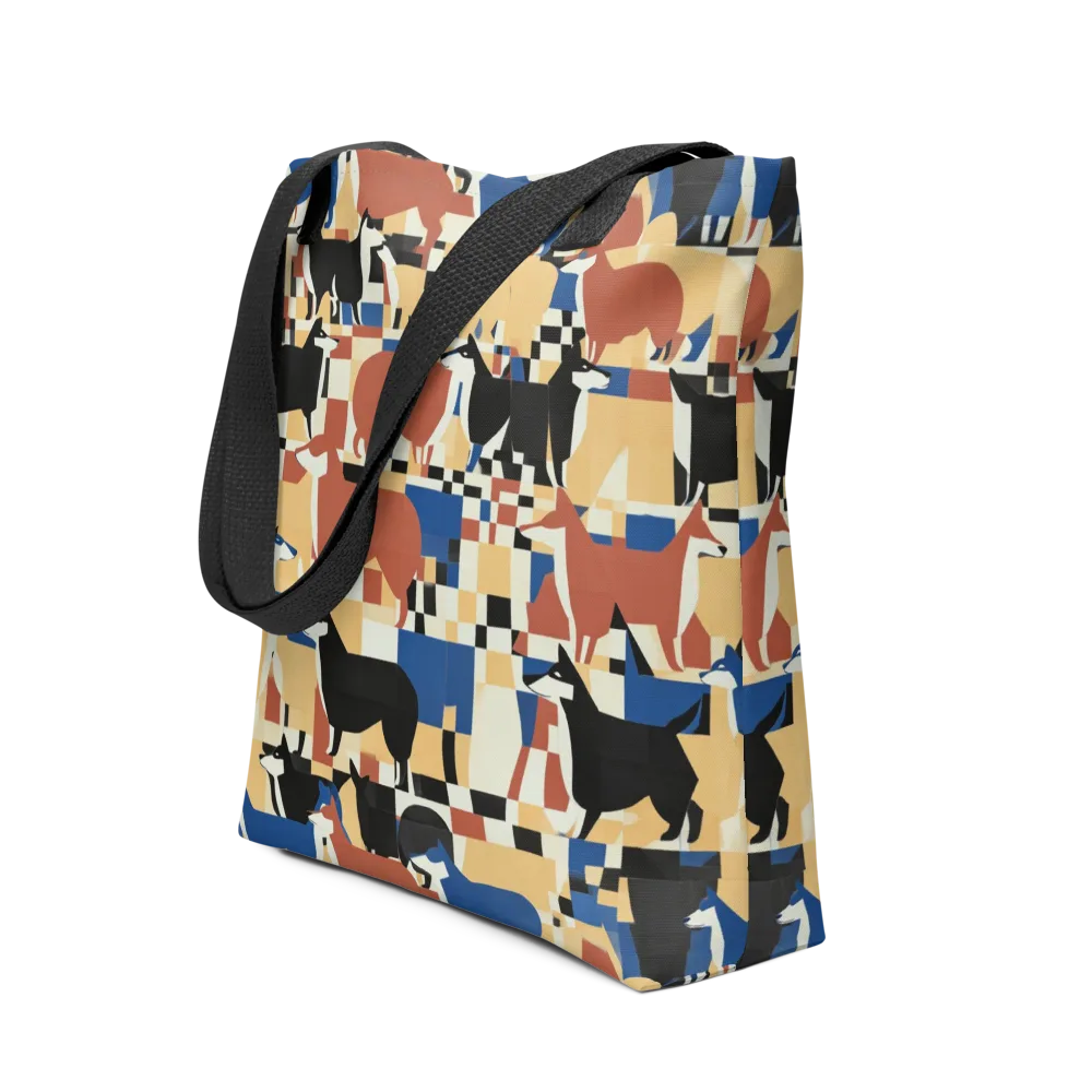 Canine Construct on Tote Bag — Front