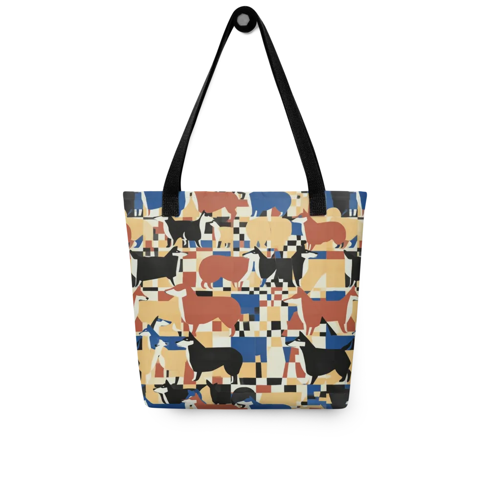 Canine Construct on Tote Bag — Front