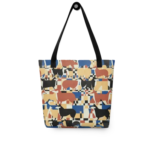 Canine Construct on a Tote Bag