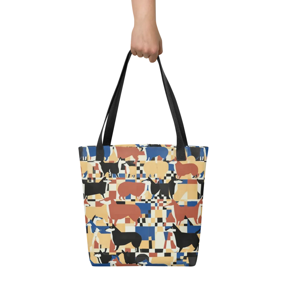 Canine Construct on Tote Bag — Front
