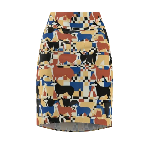 Canine Construct on a Pencil Skirt