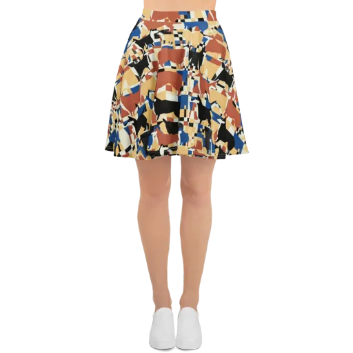 Canine Construct on a Skater Skirt