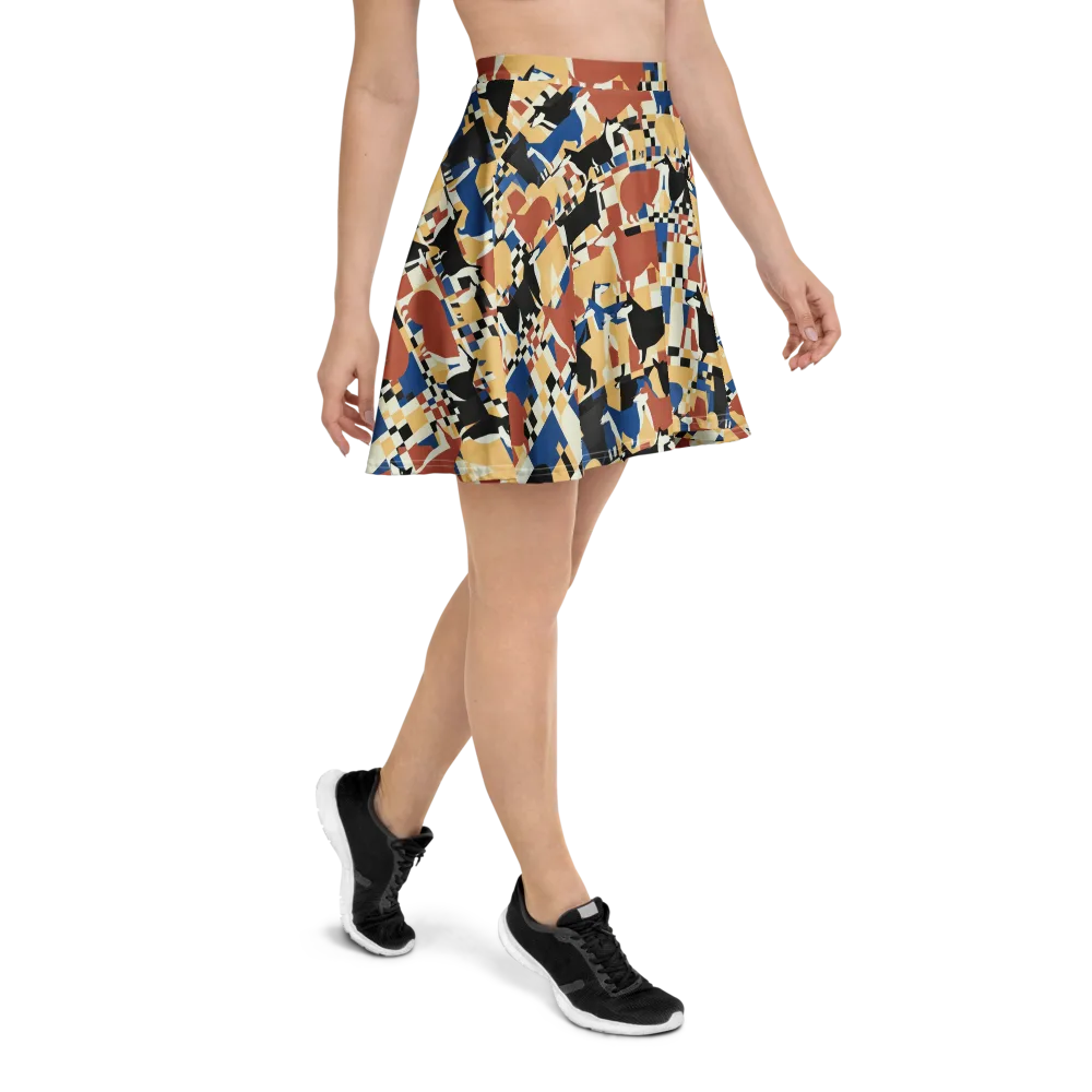 Canine Construct on Skater Skirt — Right