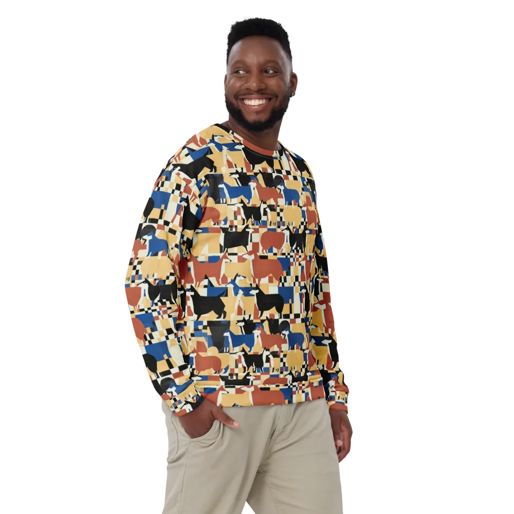 Canine Construct on Sweatshirt — Front