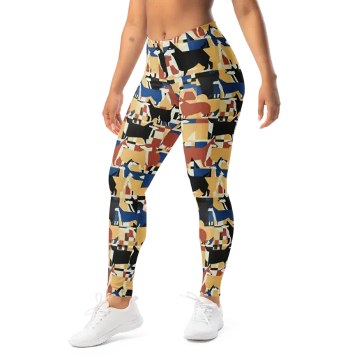 Canine Construct on a Leggings