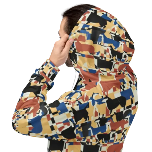 Canine Construct on a Hoodie