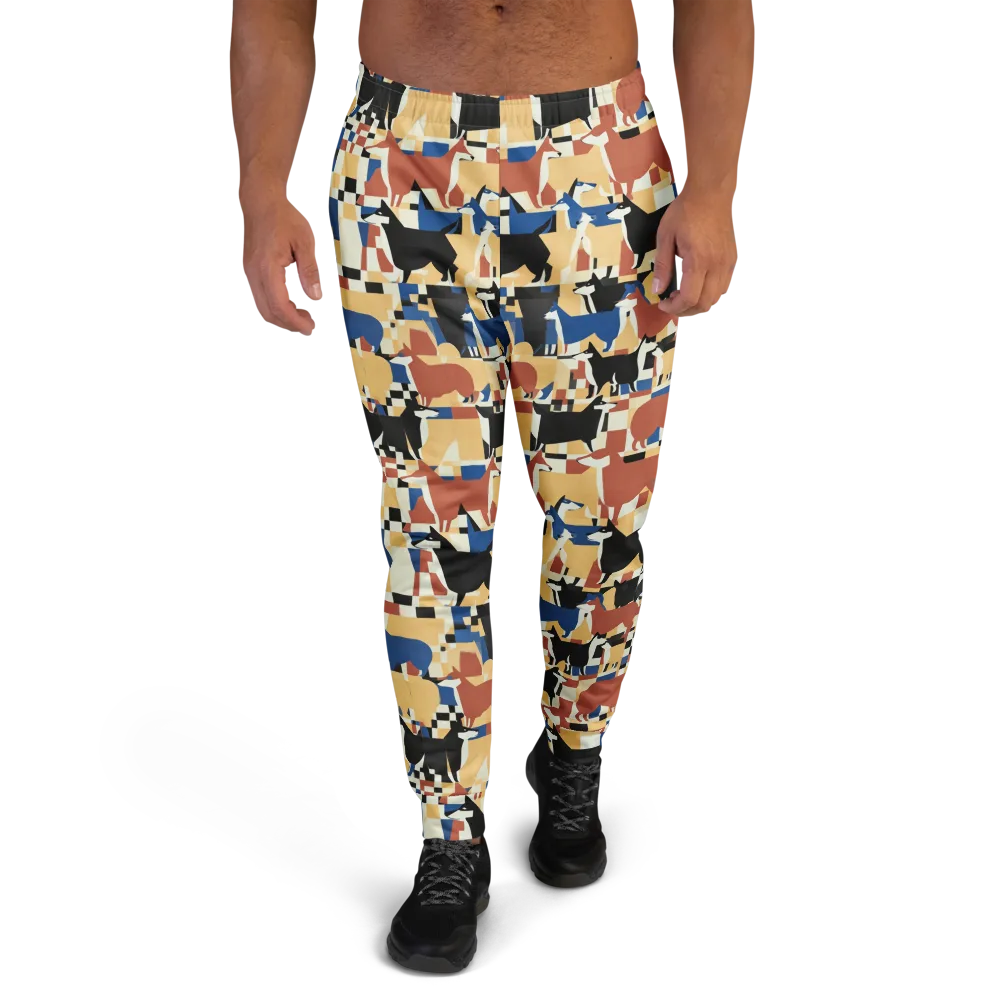 Canine Construct on Men's Joggers — Front