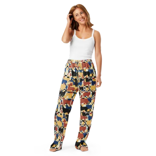 Canine Construct on a Women's Pajama Pants