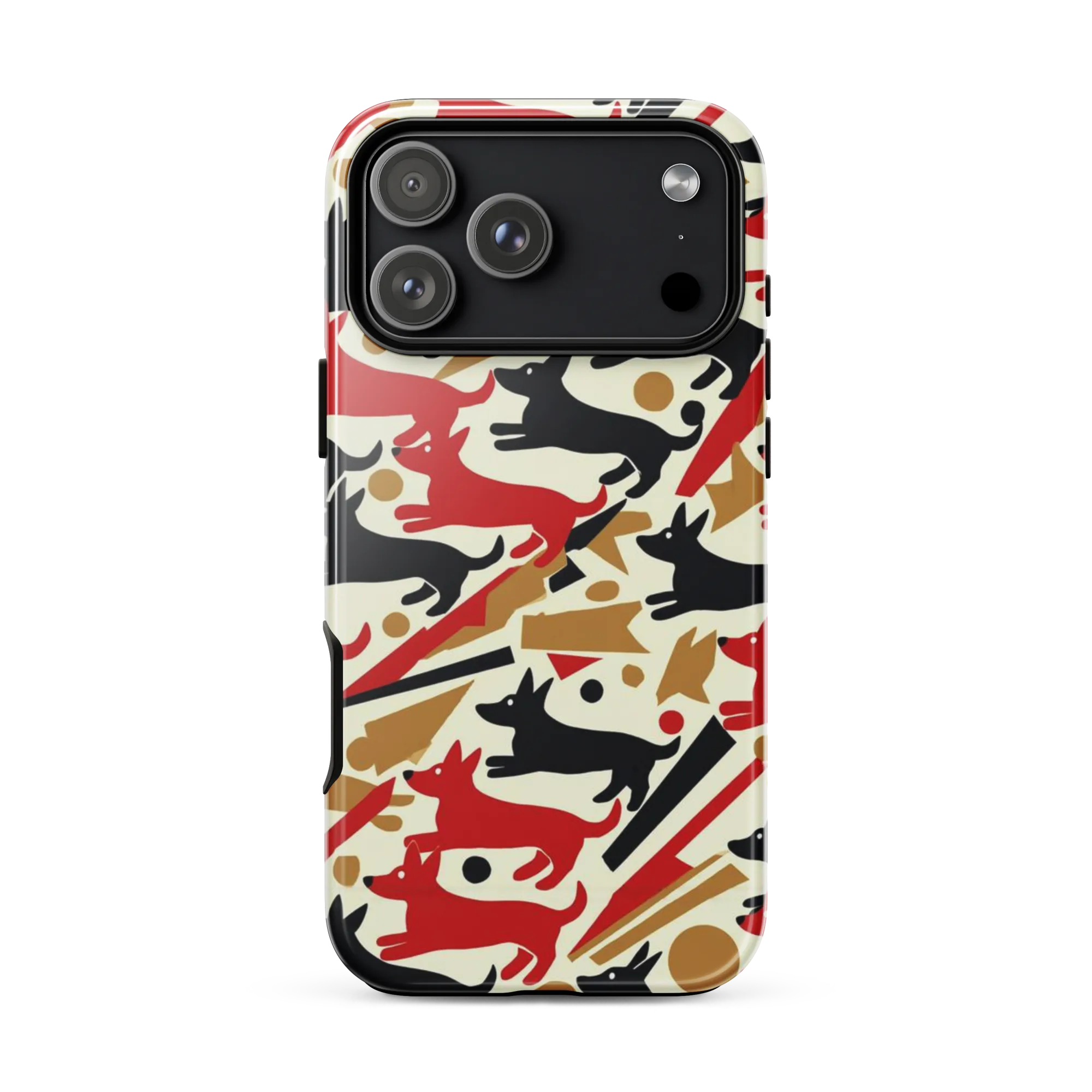 Redline Hounds on Tough Case for iPhone® — Front
