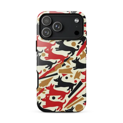 Redline Hounds on a Tough Case for iPhone®