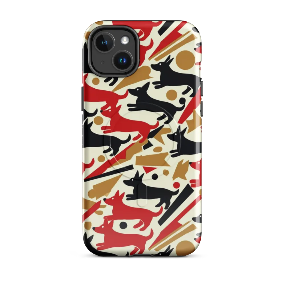 Redline Hounds on MagSafe Tough Case for iPhone® — Front