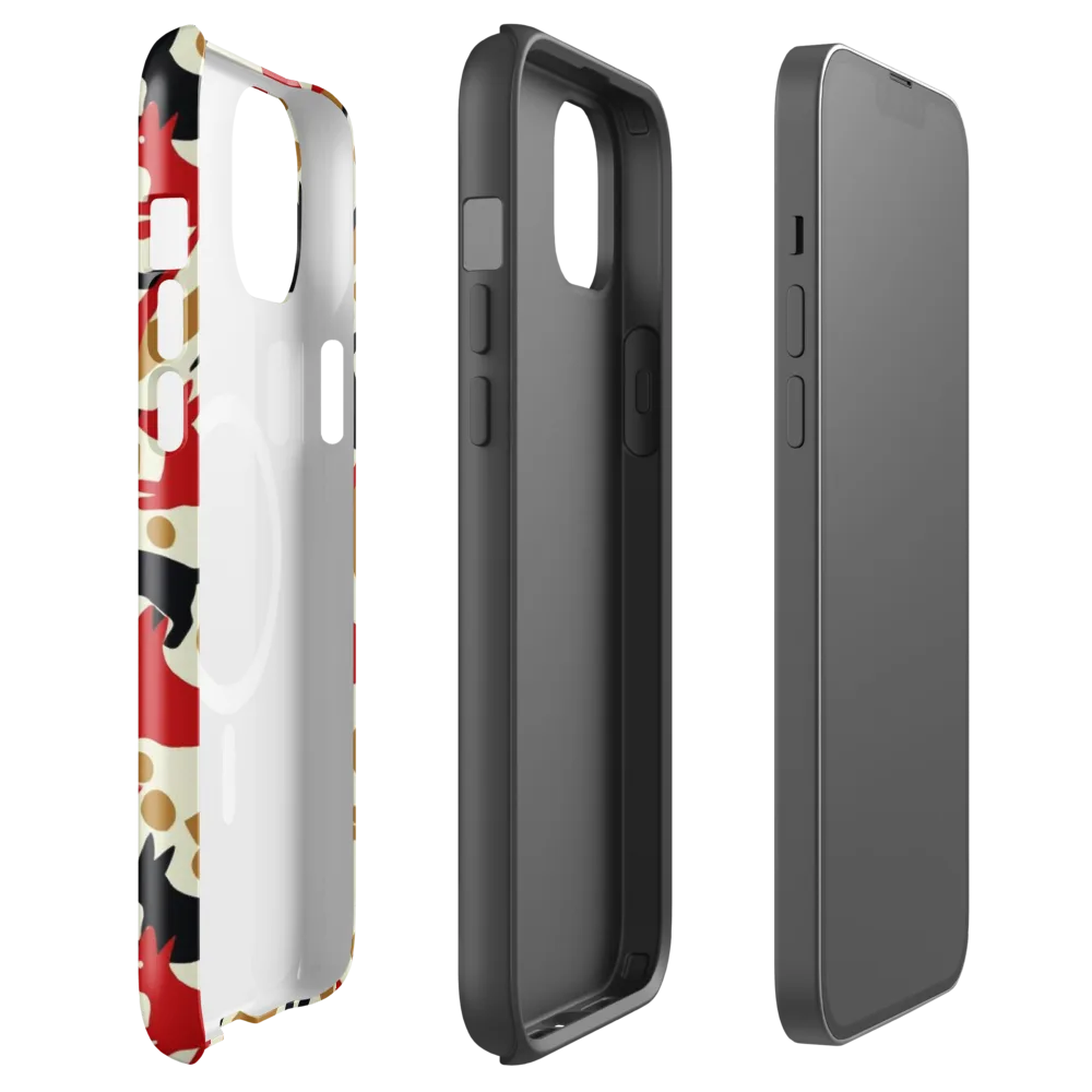 Redline Hounds on MagSafe Tough Case for iPhone® — Front