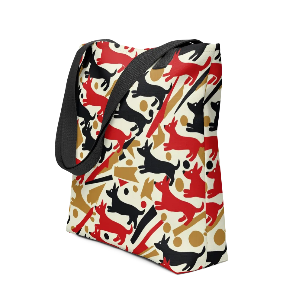 Redline Hounds on Tote Bag — Front