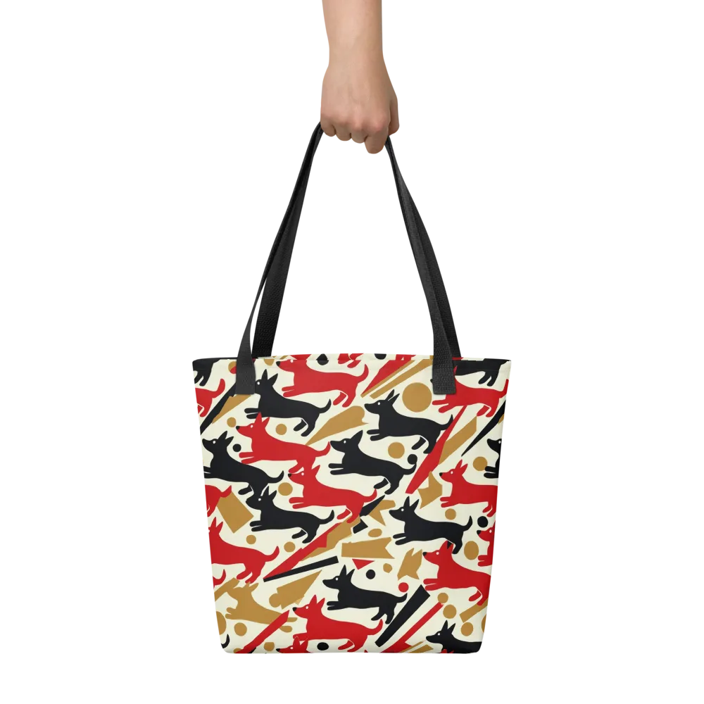 Redline Hounds on Tote Bag — Front