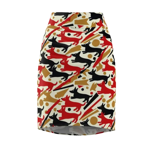 Redline Hounds on a Pencil Skirt