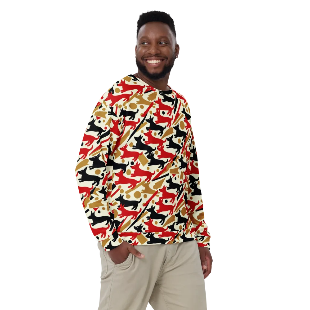 Redline Hounds on Sweatshirt — Front