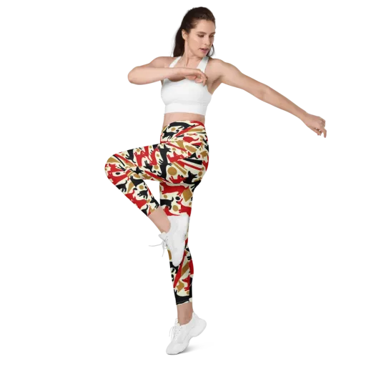 Redline Hounds on a Leggings with Pockets