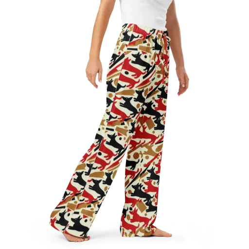 Redline Hounds on a Women's Pajama Pants