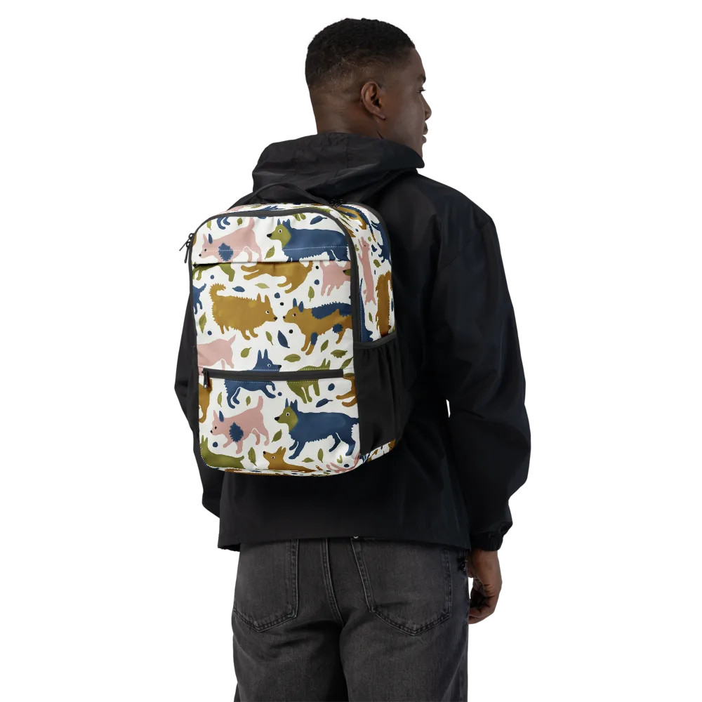 Woodland Zoom on Utility Backpack — Back