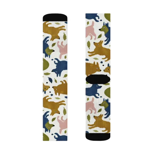 Woodland Zoom on a Socks