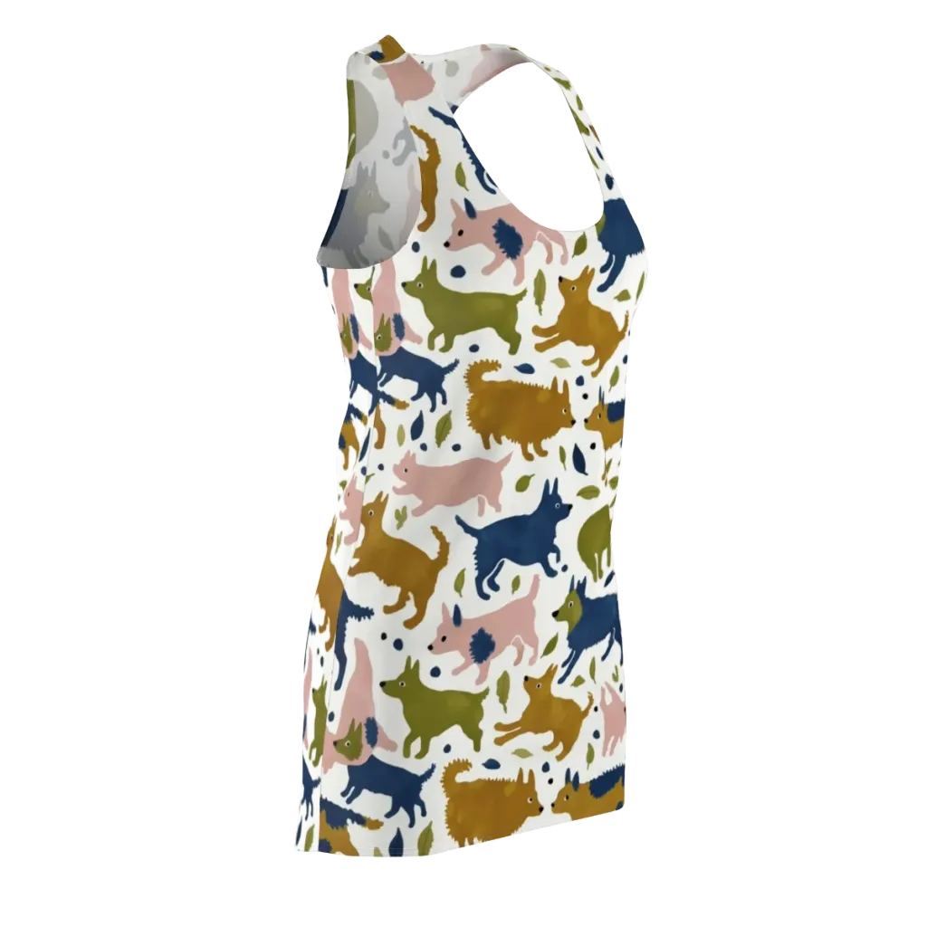 Woodland Zoom on Racerback Dress — Front Side
