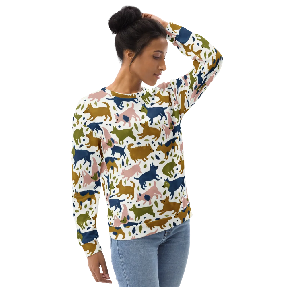 Woodland Zoom on Sweatshirt — Right Front