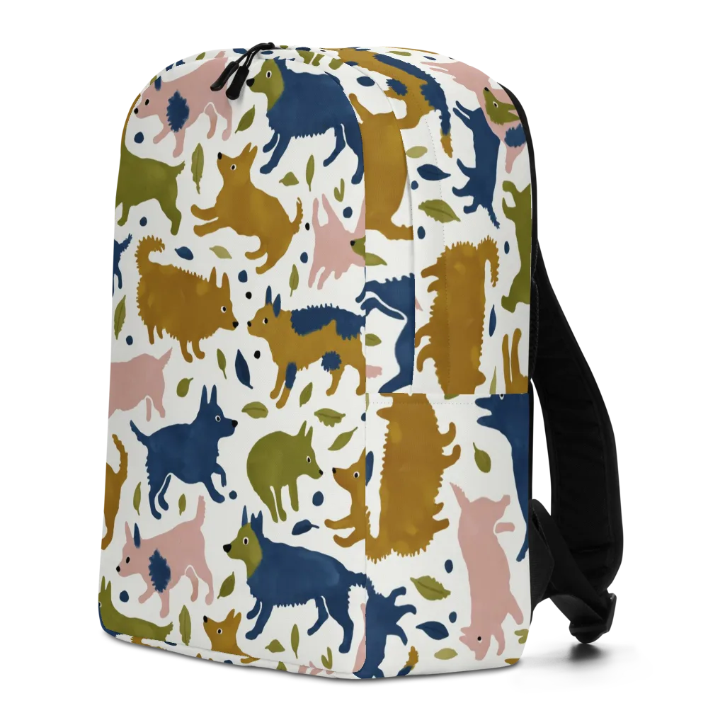 Woodland Zoom on Minimalist Backpack — Left