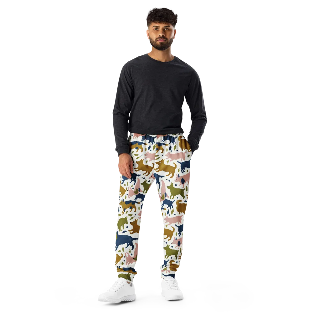 Woodland Zoom on Men's Joggers — Front