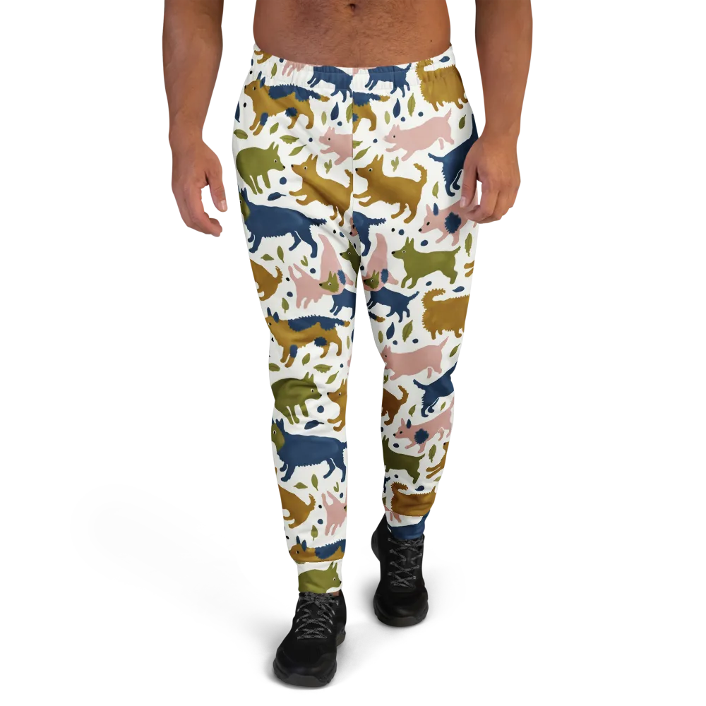 Woodland Zoom on Men's Joggers — Front