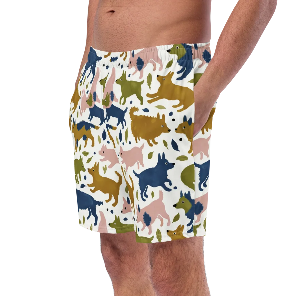 Woodland Zoom on Swim Trunks — Left Front