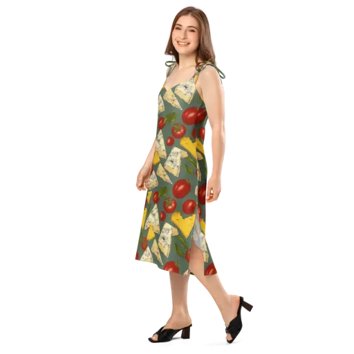 Market Day Blue on a Slip Dress