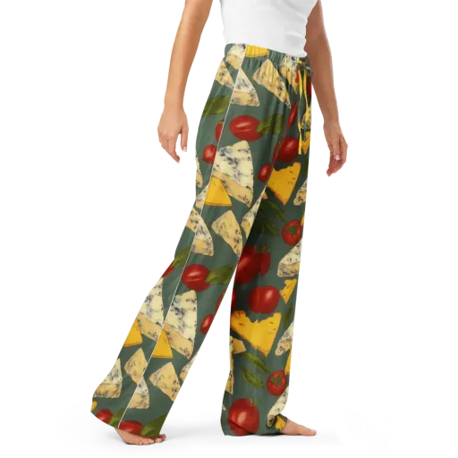 Market Day Blue on a Women's Pajama Pants