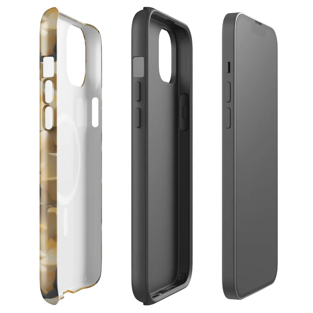 Cheddar Bear Society on MagSafe Tough Case for iPhone® — Front