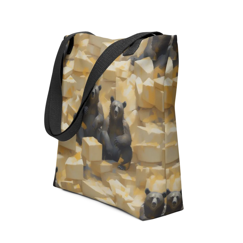 Cheddar Bear Society on Tote Bag — Front