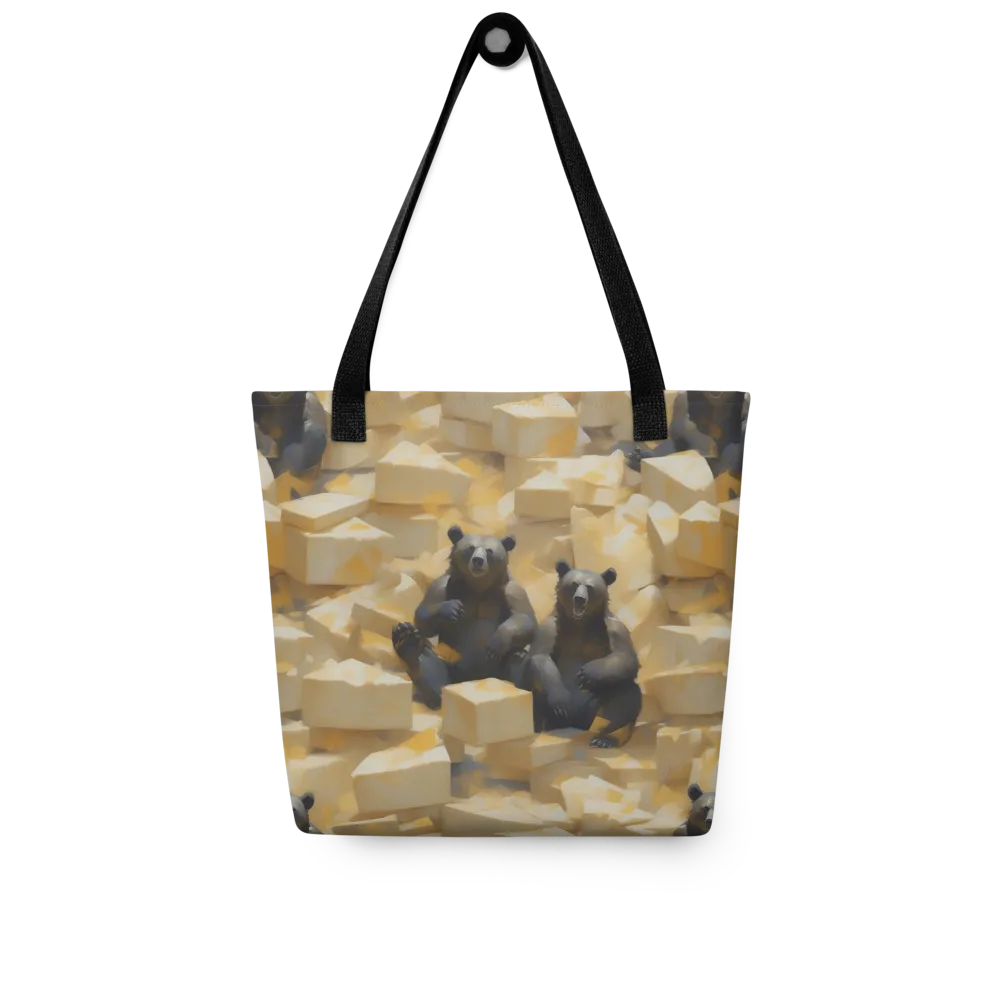 Cheddar Bear Society on Tote Bag — Front