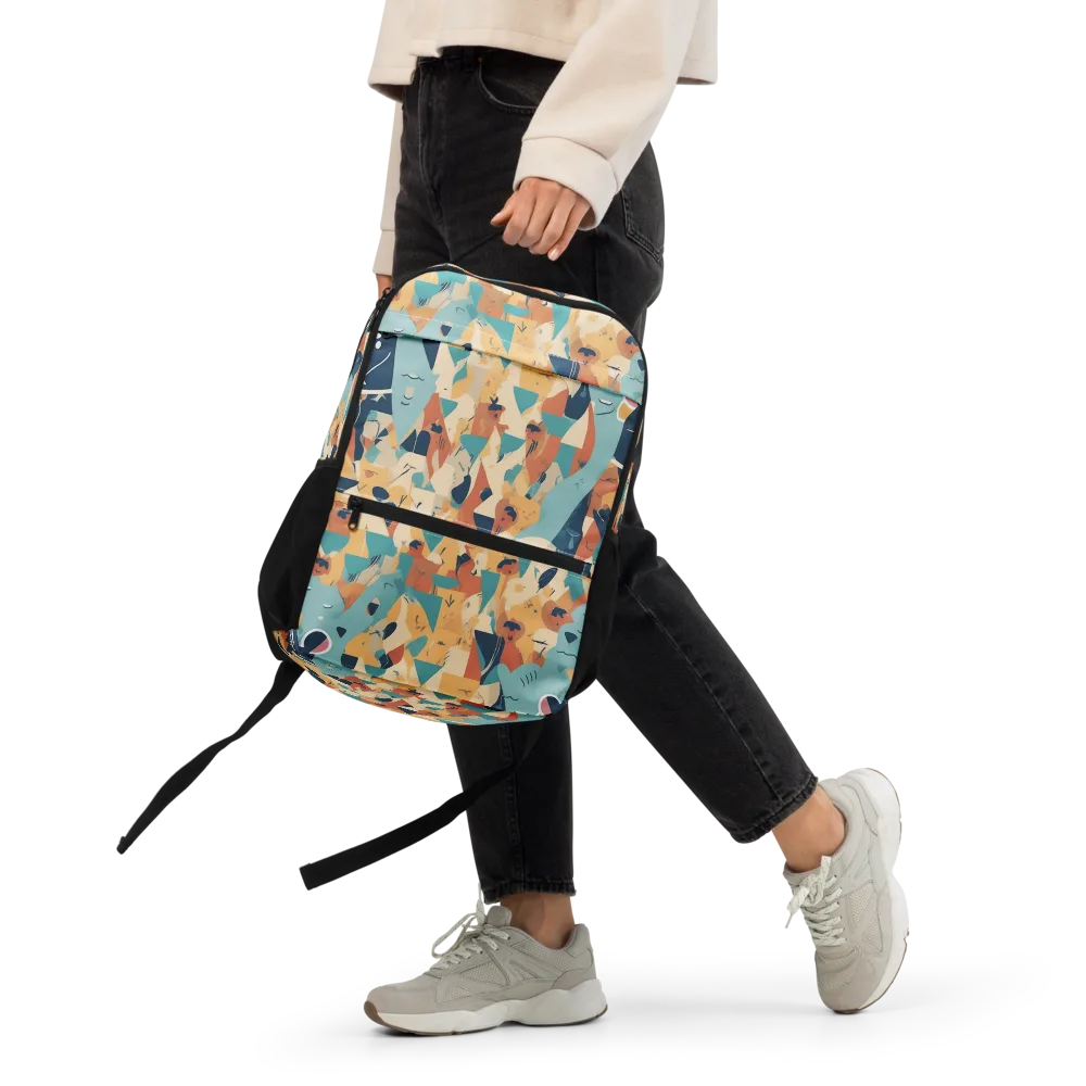 Carnival Critters on Utility Backpack — Front