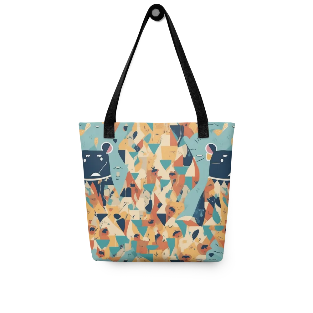 Carnival Critters on Tote Bag — Front