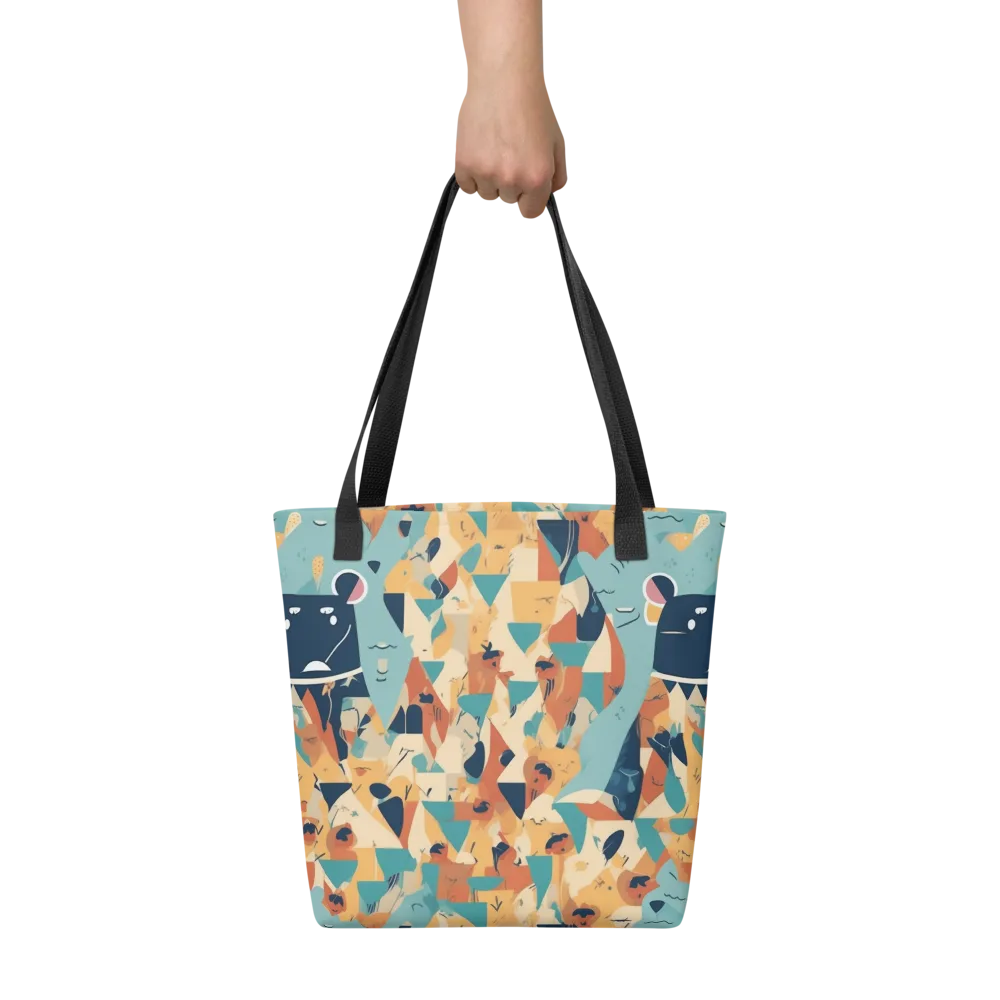 Carnival Critters on Tote Bag — Front